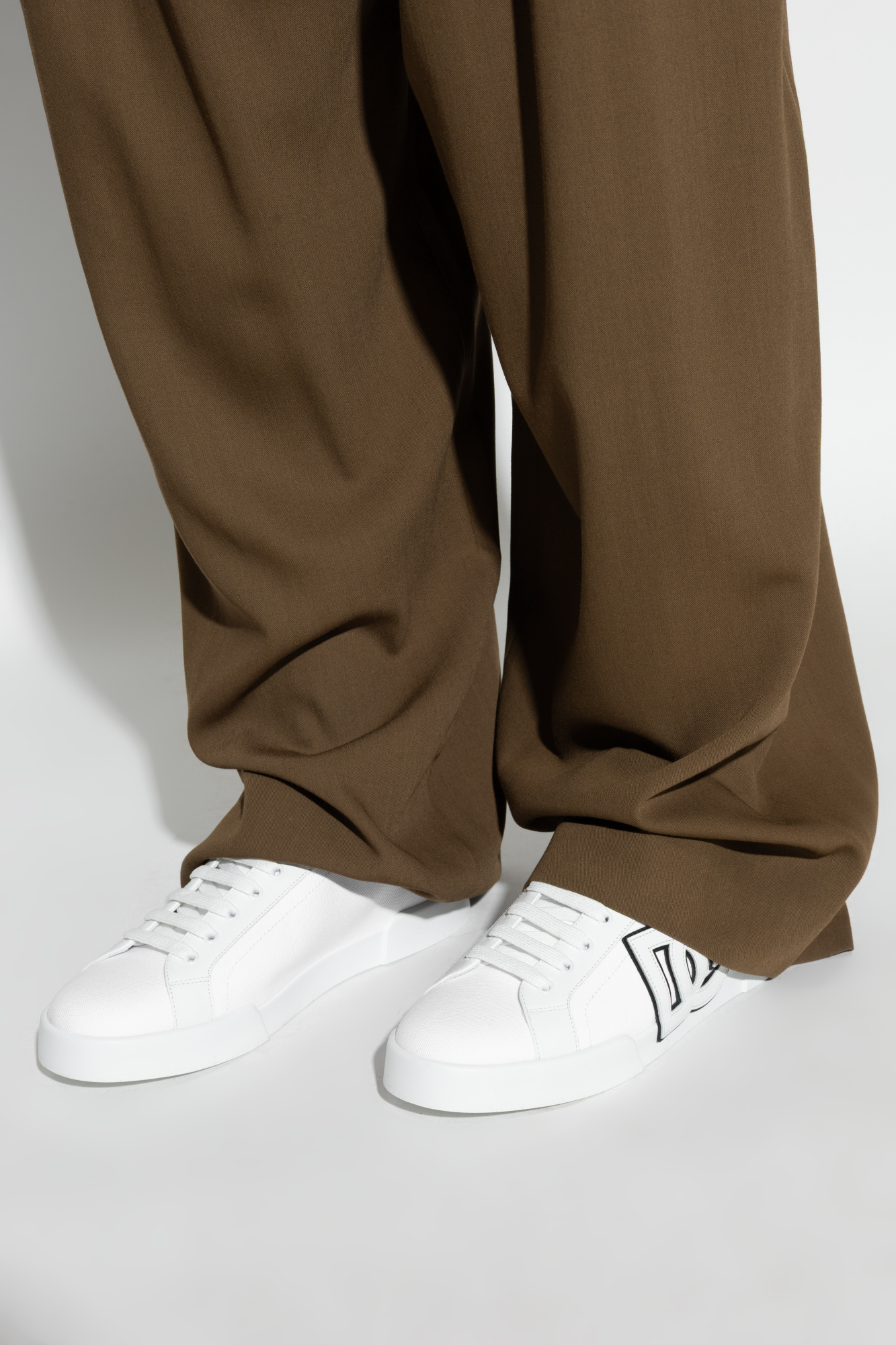 スニーカー DOLCE  GABBANA Men Sneakers CS2343AE629 8T907 WHITE Dolce & Gabbana Sneaker - White - Men | CS2343AE6298T907